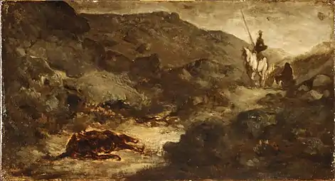 Don Quichotte et la mule morte, après 1864Metropolitan Museum, New York
