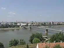 Photo du Danube à Novi Sad.