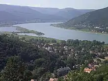 Photo du Danube à Visegrád.
