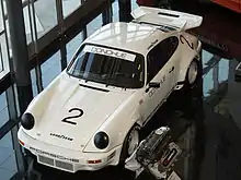 Porsche Carrera RSR de Donohue, utilisée pour la première édition de l'IROC.