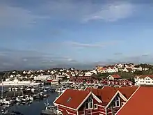 Le port de Donsö en août 2019