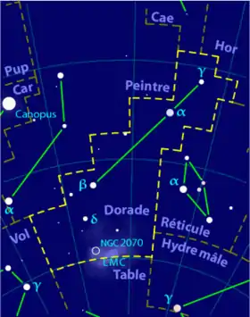 Image illustrative de l'article Dorade (constellation)