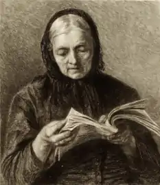 Lesende Frau (Femme qui lit), 1893.