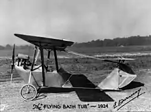 La « baignoire volante » (Dormoy's Flying Bathtub, 1924).