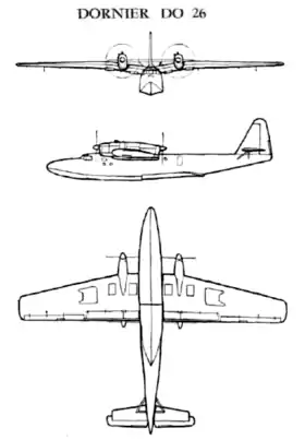 vue en plan de l’avion