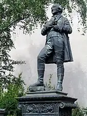 Statue de Johann Gottfried Schadow, œuvre de son élève Heinrich Kaehler.