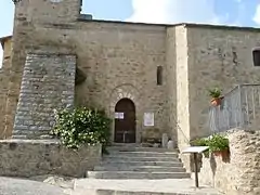 L'entrée, au sud