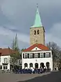 Église (Sankt Agatha Kirche) et l'ancien hôtel de ville