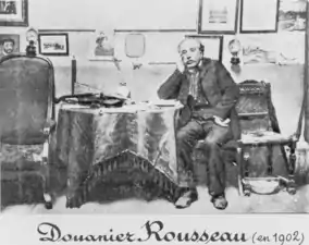 Au no 36, Le Douanier Rousseau occupe un logement de 1901 à 1904 (photographie de 1902).