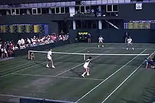 Match de double masculin en 1988