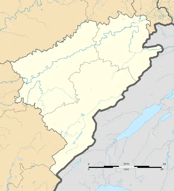 voir sur la carte du Doubs