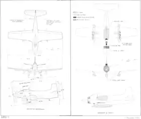 vue en plan de l’avion