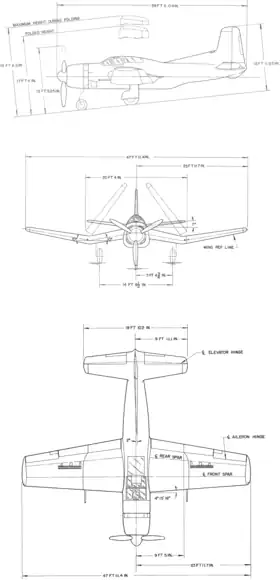 vue en plan de l’avion