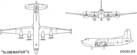 vue en plan de l’avion