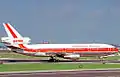 Douglas DC-10-30 de Garuda Indonesia à Schiphol en 1977.