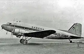 Un Douglas DC-3 identique à celui impliqué lors de l'accident.