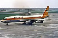 Douglas DC-8-33, D-ADIM, Atlantis