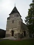 Façade de l'église.