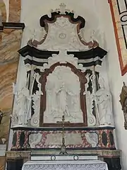 Retable de saint Roch.