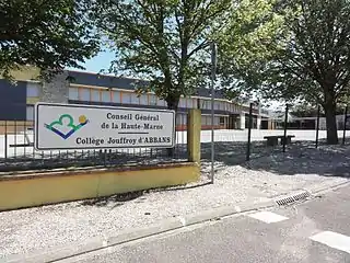 Collège Jouffroy d'Abbans.