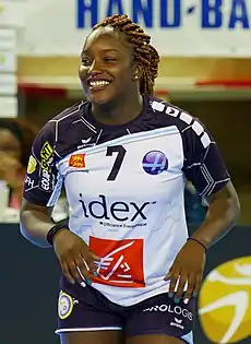 Doungou Camara en 2017sous le maillot du Havre.