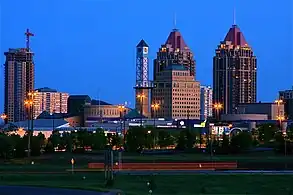 Skyline of Mississauga