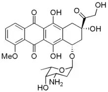 Image illustrative de l’article Doxorubicine