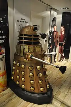 Dalek dans un magasin de la BBC