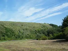 Vue sur le Drachenberg.