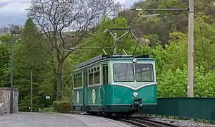 Le Drachenfelsbahn.