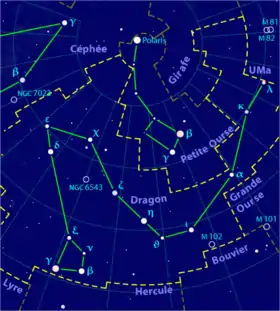 Image illustrative de l'article Dragon (constellation)