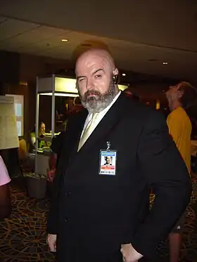 Cosplay d'Obadiah Stane.