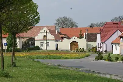 Maison rurale de style baroque.