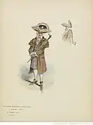 Costume de Puck pour La Grande-Duchesse de Gérolstein de Jacques Offenbach (1867)