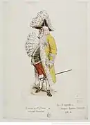 Costume de Campo-Tasso pour Les Brigands de Jacques Offenbach