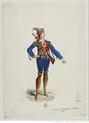 Costume de Falsacappa pour Les Brigands de Jacques Offenbach