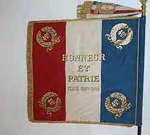 Revers du Drapeau du 42