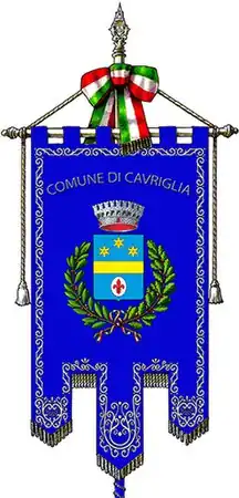 Drapeau de la commune de Cavriglia