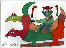 Palanquin, dessin d'Ataa Oko 2009