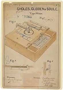 Prototype breveté (1868).
