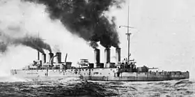 Le croiseur cuirassé Waldeck-Rousseau est secoué par deux jours de mutinerie devant Odessa (26-28 avril).