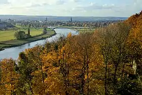 Vue du pont en 2014.