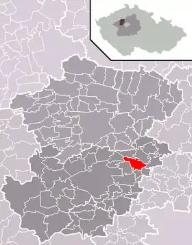 Localisation de Dřetovice