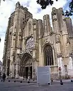 Façade de l'église Saint-Pierre, 1524.