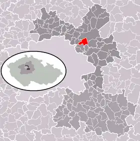 Localisation de Dřevčice