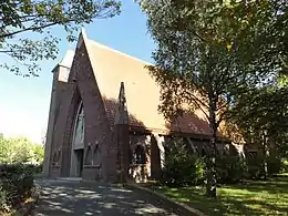 L'église Sainte-Barbe.