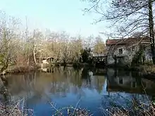 Le moulin de Papalis sur la Dronne.