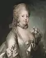 La reine Caroline-Mathilde.