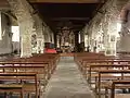 Intérieur de l'église Saint-Pierre.