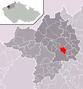 Localisation de Droužkovice